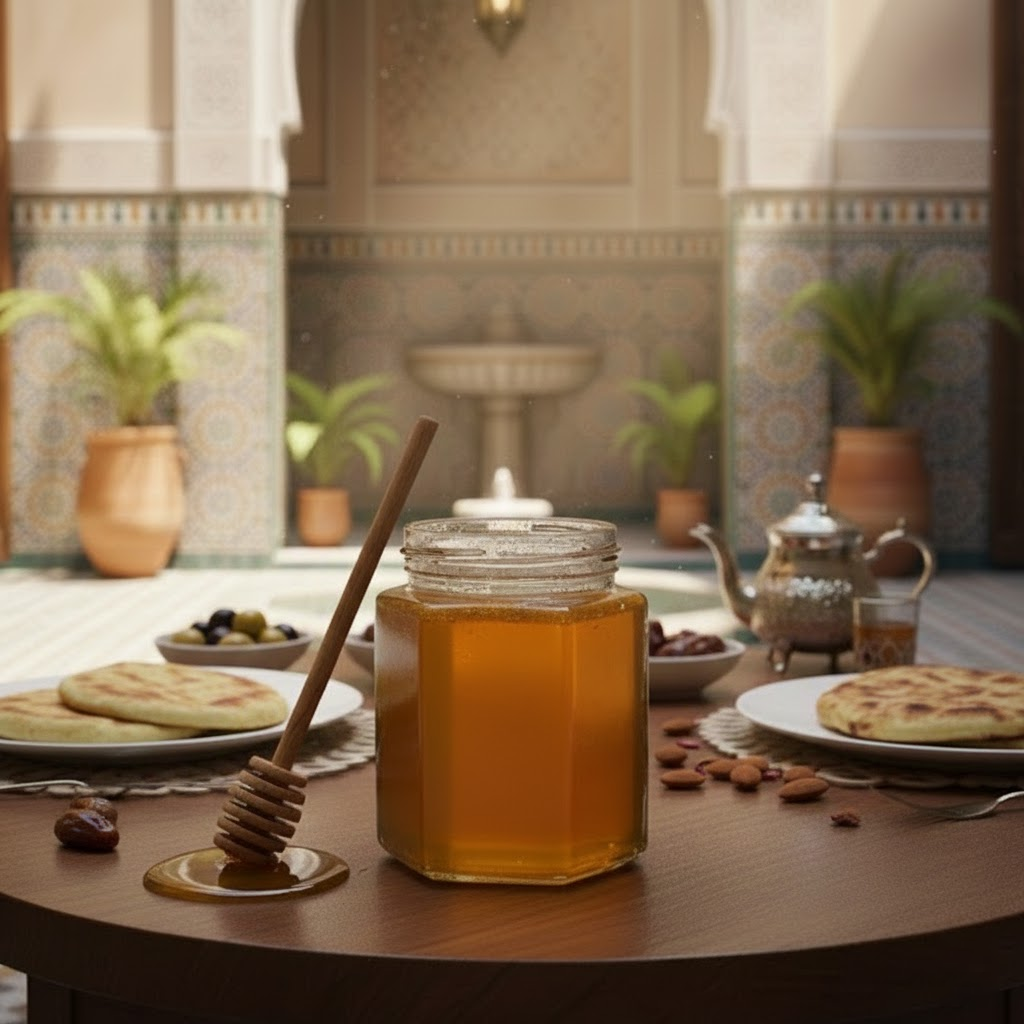 Premium Moroccan Honey for Healing & Imuunity Support
