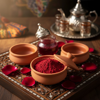 Moroccan Aker Fassi Natural Lip & Cheek Glow Tint