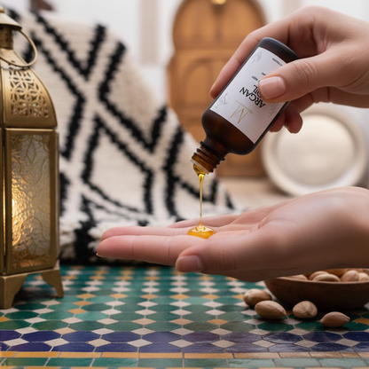 Cosmetic Organic Moroccan Argan Oil for Smoothing & Damage Repair