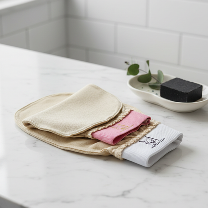 Silk Exfoliation Glove for Deep Clean & Glow