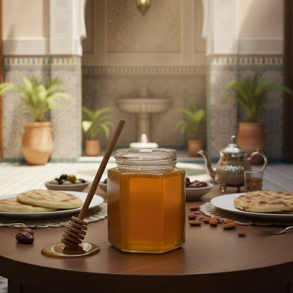 Premium Moroccan Honey for Healing & Imuunity Support